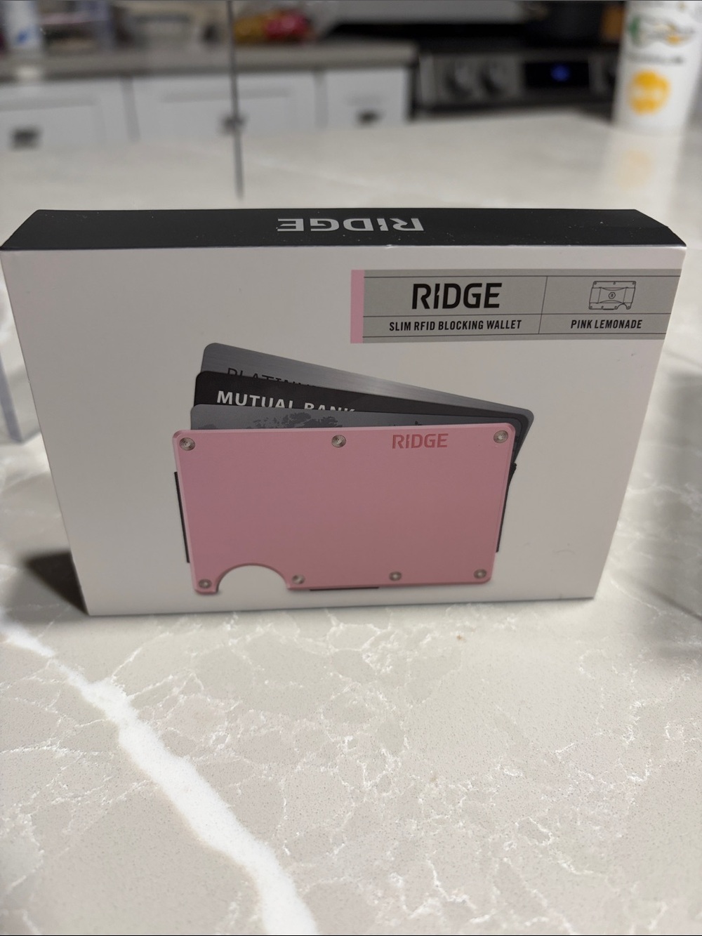 Slim RFID Blocking Wallet - Pink Lemonade